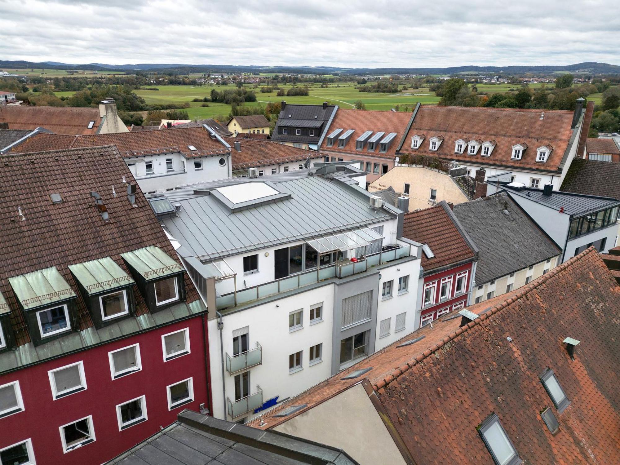 Wohnung 4 Rosenstrasse Cham Exterior foto